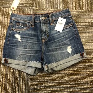 Jean Shop Cuffed Hem Denim Shorts